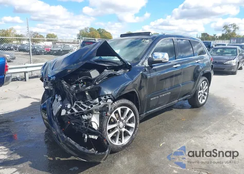 2018 Jeep Grand Cherokee Overland 4X2 z USA, uszkodzony, nr VIN 1C4RJECG6JC353353